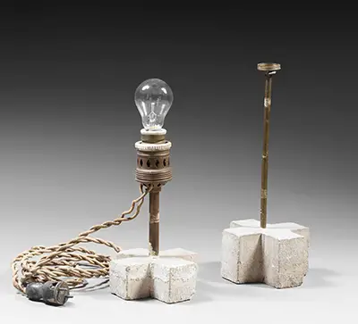 Two Lamps Constantin Brancusi